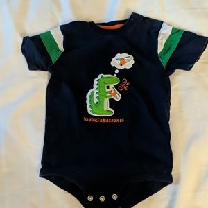 Boys dinosaur 18 mth 1piece top